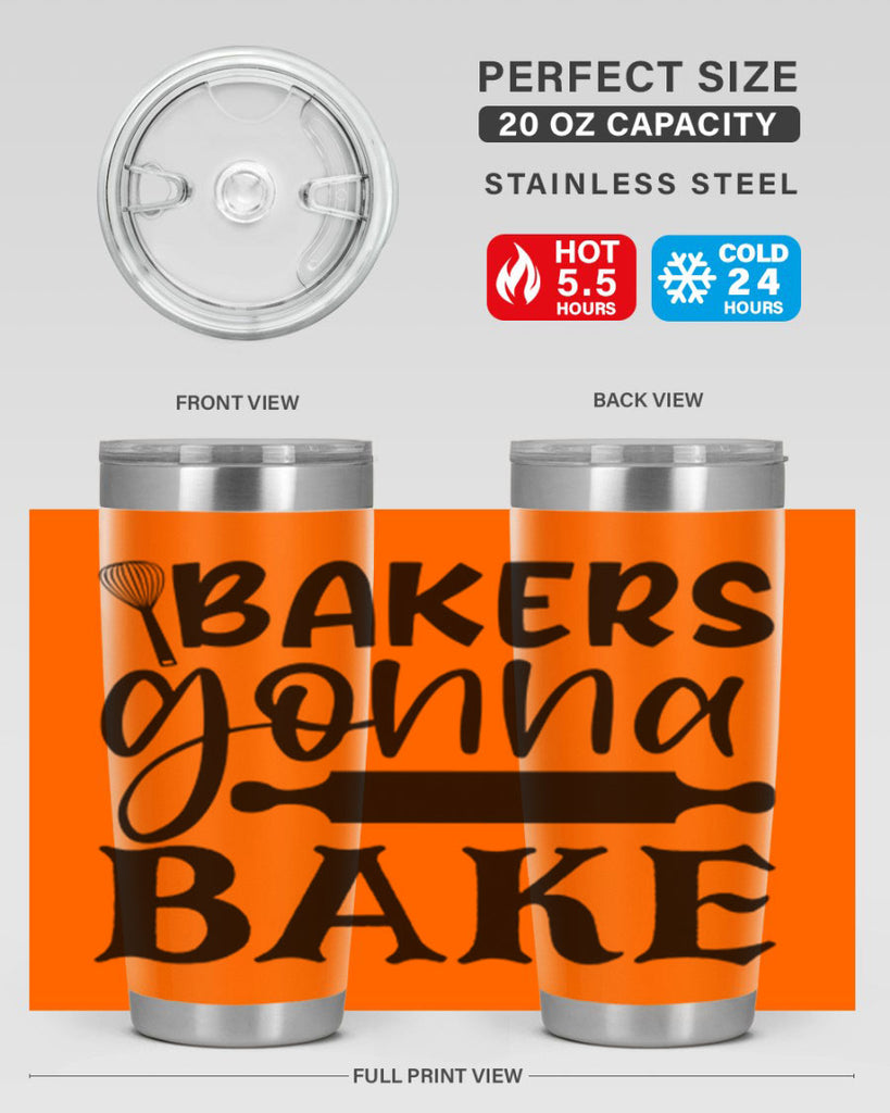 bakers gonna bake 5#- kitchen- Tumbler