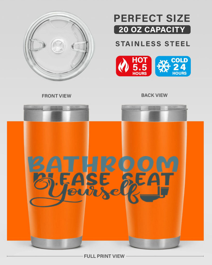 bathroom please seat yourself 92#- bathroom- Tumbler