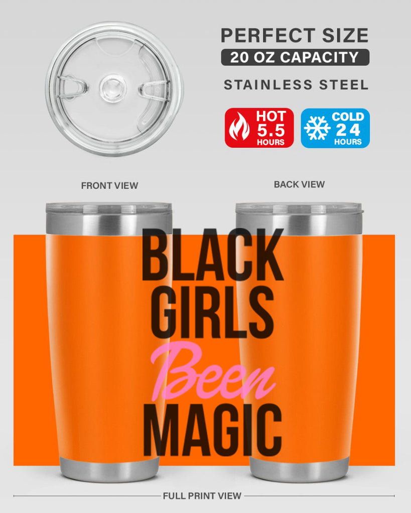 black girls been magic 244#- black words phrases- Cotton Tank