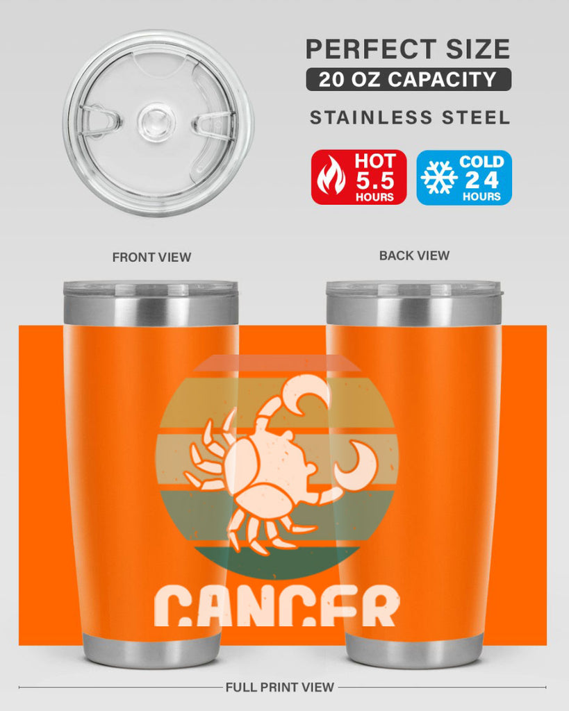 cancer 165#- zodiac- Tumbler