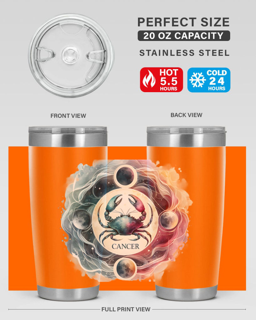 cancer 168#- zodiac- Tumbler