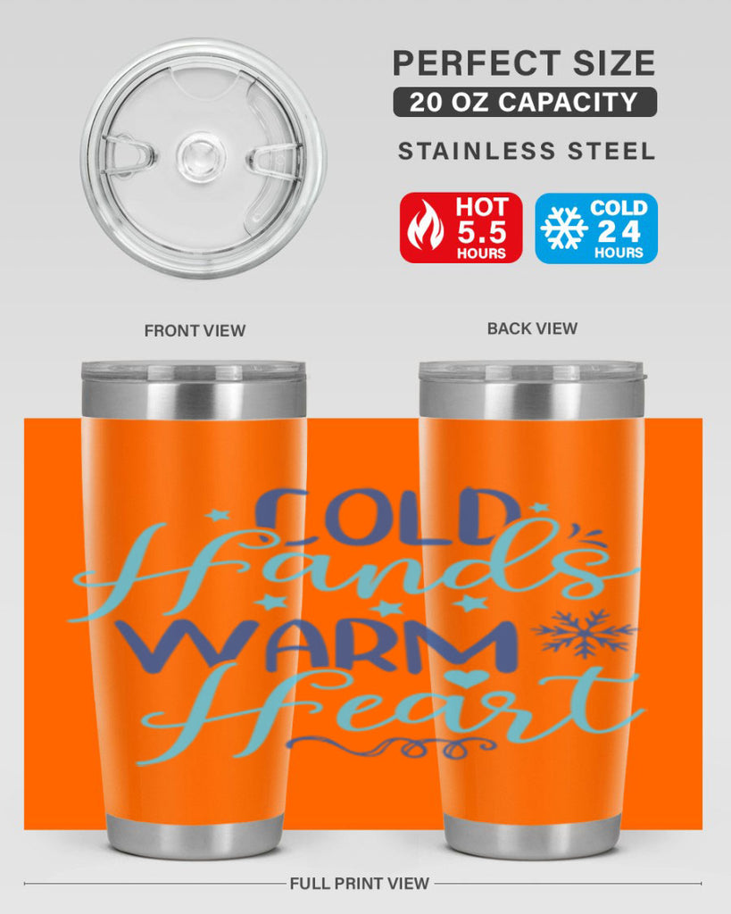 cold hands warm heart 51#- winter- Tumbler
