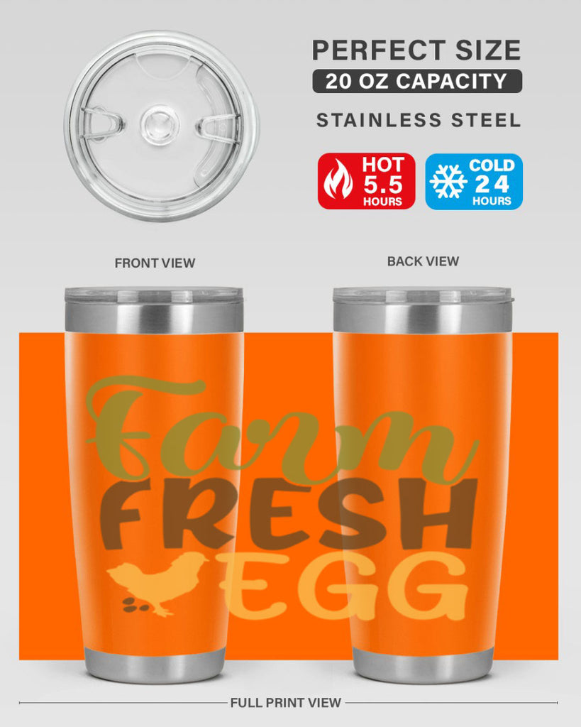 farm fresh egg 16#- farming and gardening- Tumbler