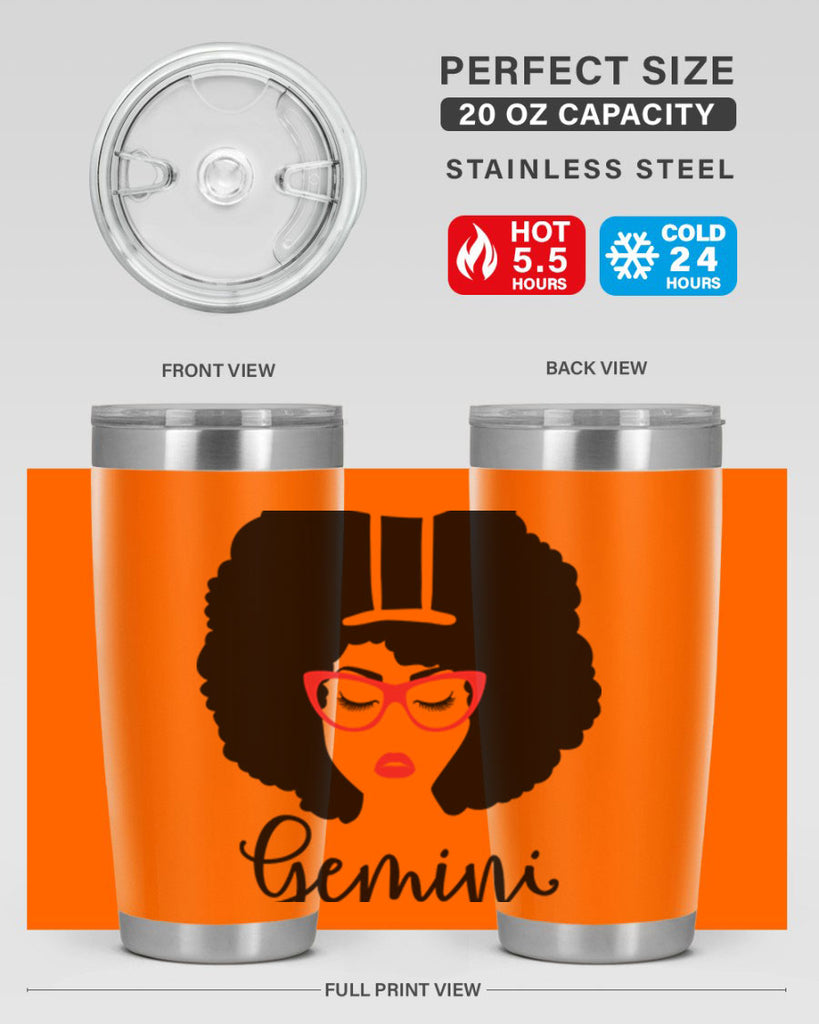 gemini 235#- zodiac- Tumbler