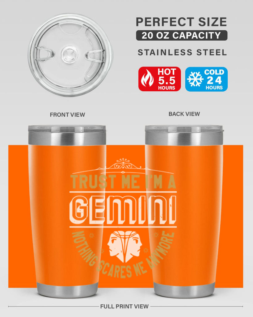 gemini 245#- zodiac- Tumbler