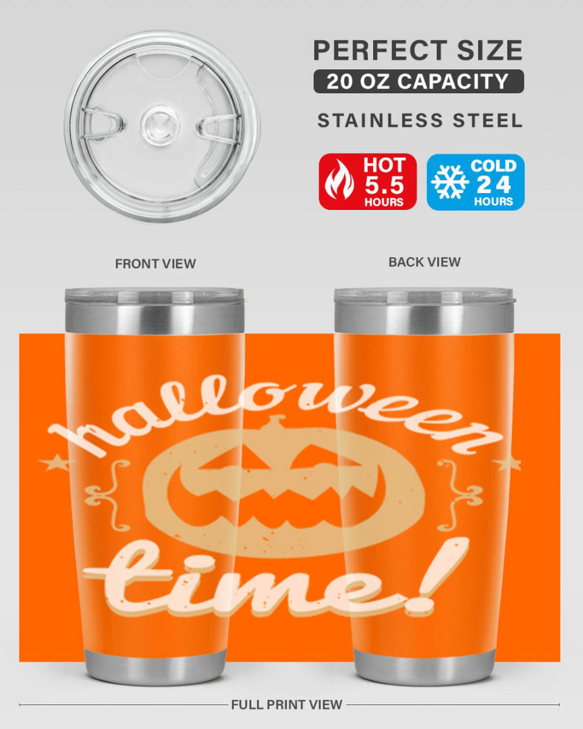 halloween time 157#- halloween- Tumbler