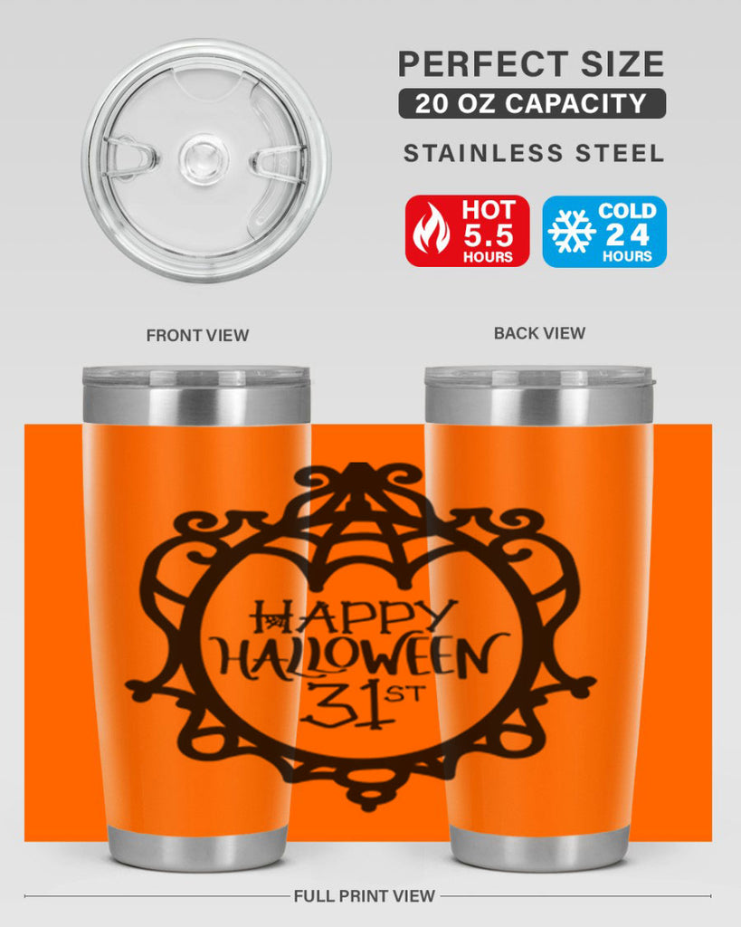 happy halloween st 64#- halloween- Tumbler