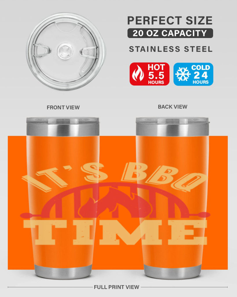 its bbq time 32#- bbq- Tumbler
