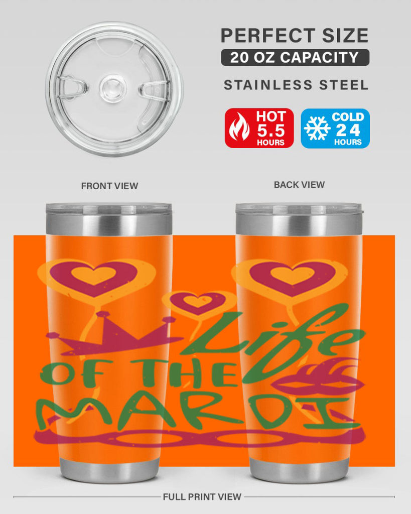 life of the mardi 49#- mardi gras- Tumbler