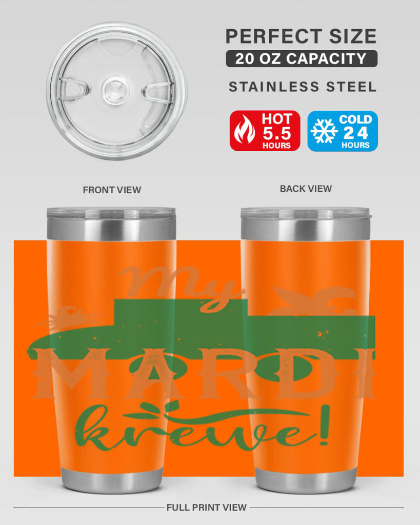 my mardi krewe 43#- mardi gras- Tumbler