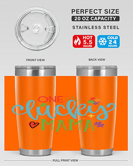 one lucky mama Style 33#- autism- Tumbler