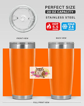 owl 24#- owl- Tumblers