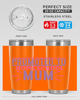 promoted to homeschool mum Style 48#- corona virus- Tumbler