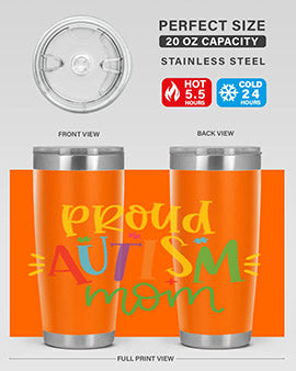 proud autism mom Style 35#- autism- Tumbler