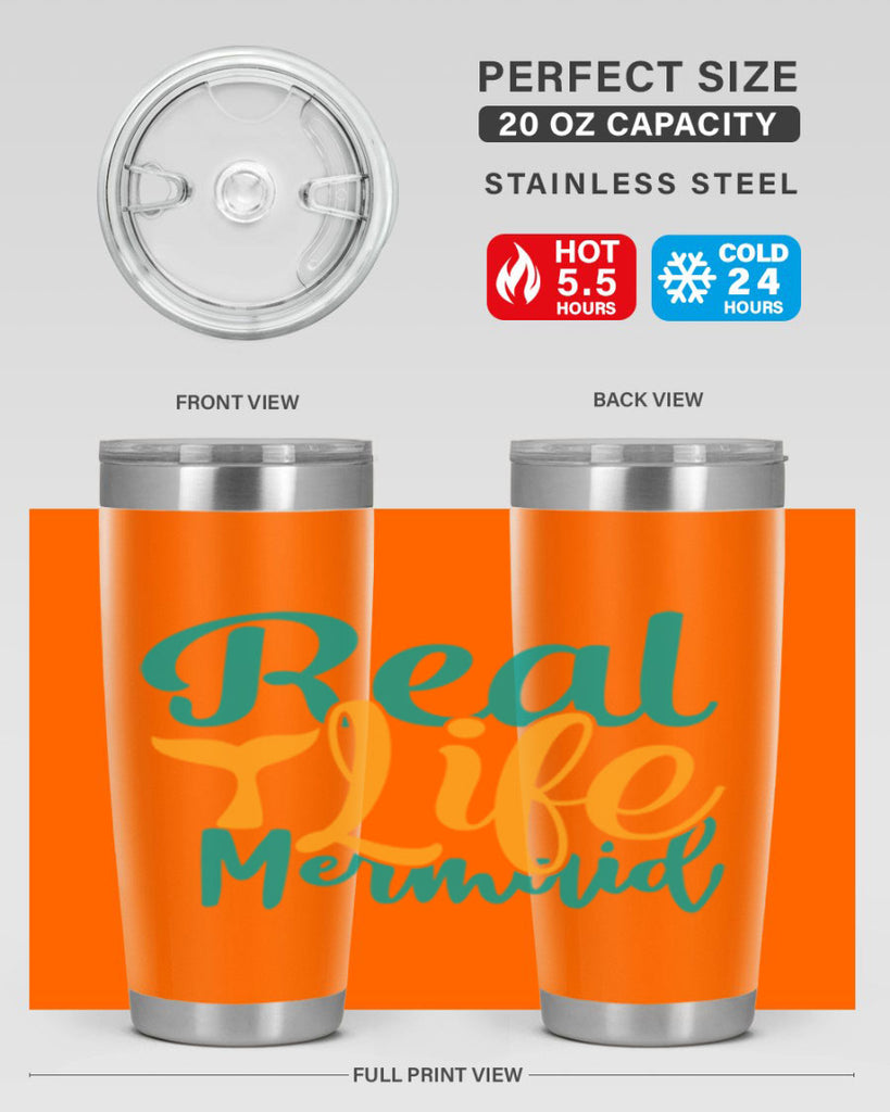 real life mermaid Style 80#- summer- Tumbler