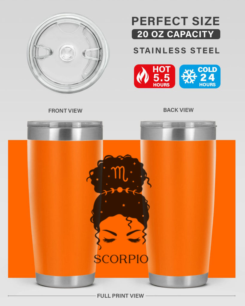 scorpio 453#- zodiac- Tumbler