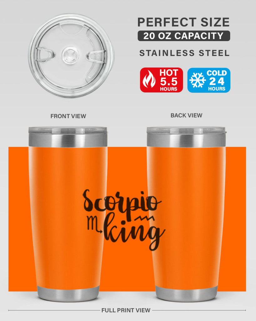 scorpio king 433#- zodiac- Tumbler