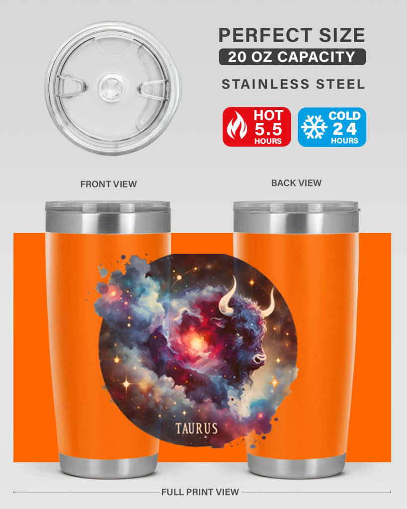 taurus 509#- zodiac- Tumbler