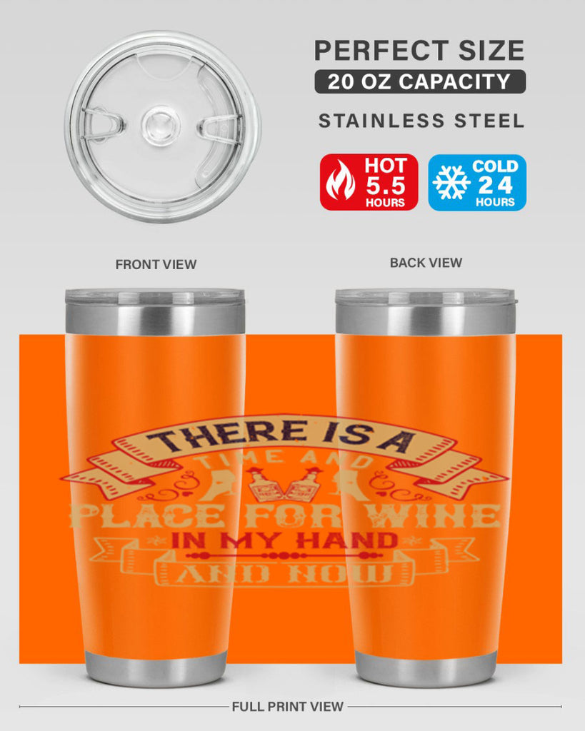 there is a time and place for wine in my hand and now 26#- drinking- Tumbler