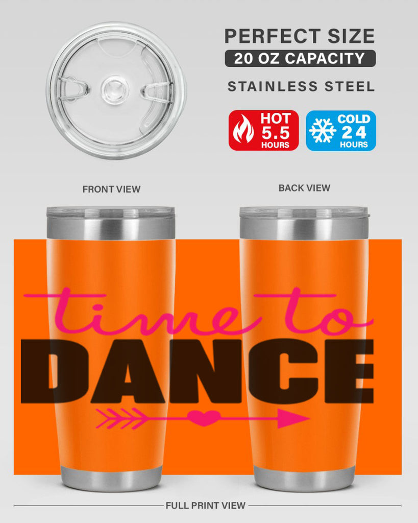 time to dance 83#- ballet- Tumbler