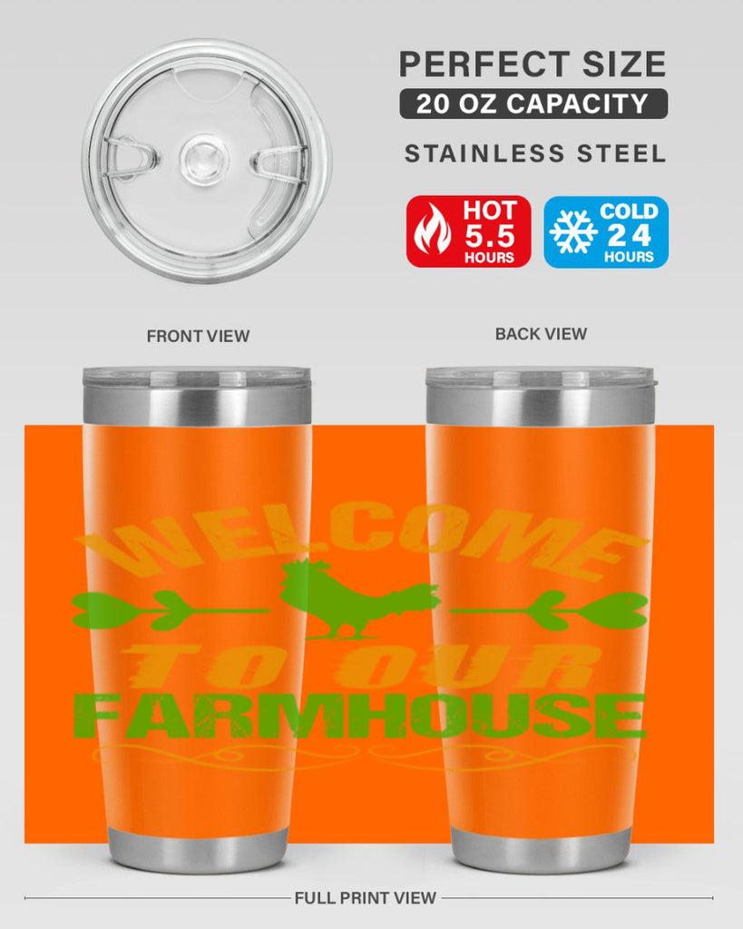 welcome to your farmhouse 28#- farming and gardening- Tumbler
