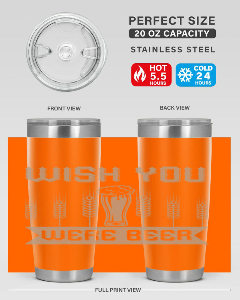 wish you were beerr 1#- beer- Tumbler