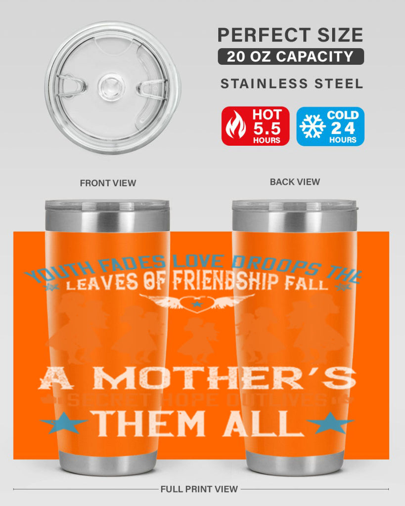 youth fades love droops 9#- mothers day- Tumbler