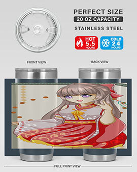 A beautiful and happy girl with kimono 104#- anime- Tumbler