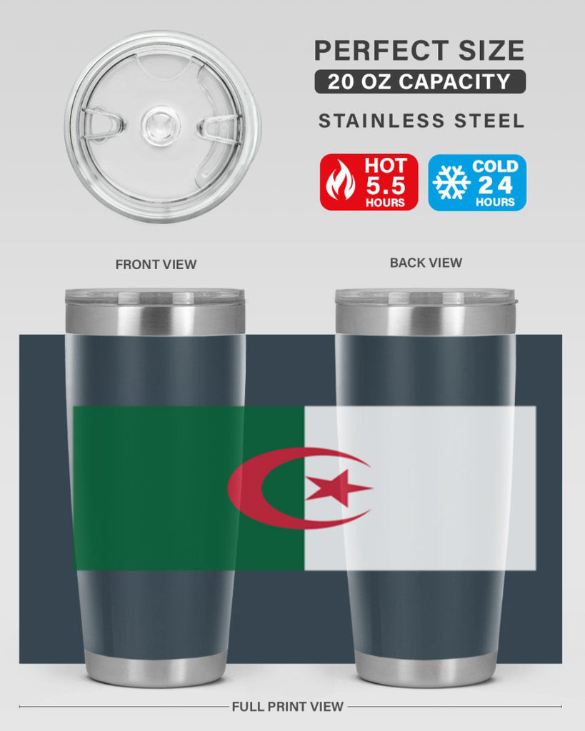 Algeria 195#- world flags- Tumbler