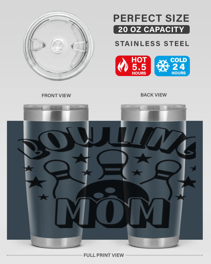 Bowling mom 1404#- bowlig- Tumbler