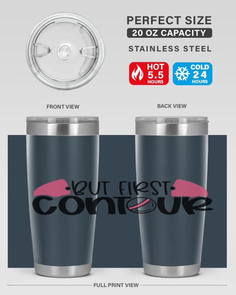 But First Contour Style 121#- make up- Tumbler