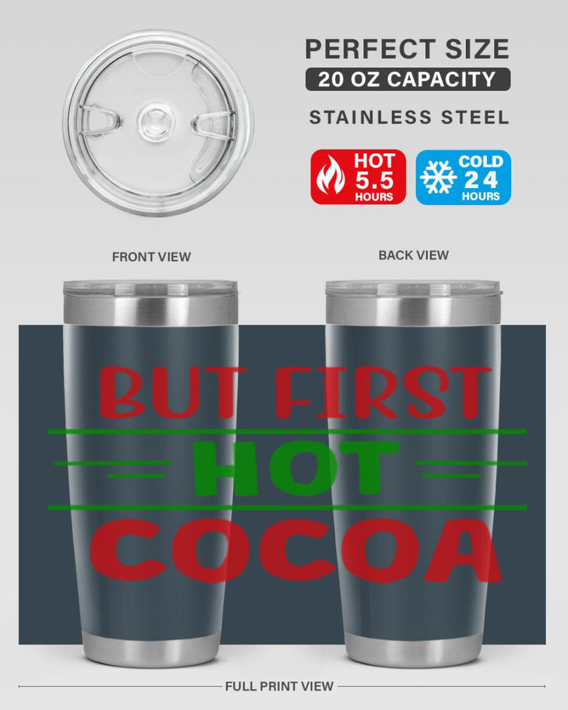 But First Hot Cocoa 30#- winter- Tumbler