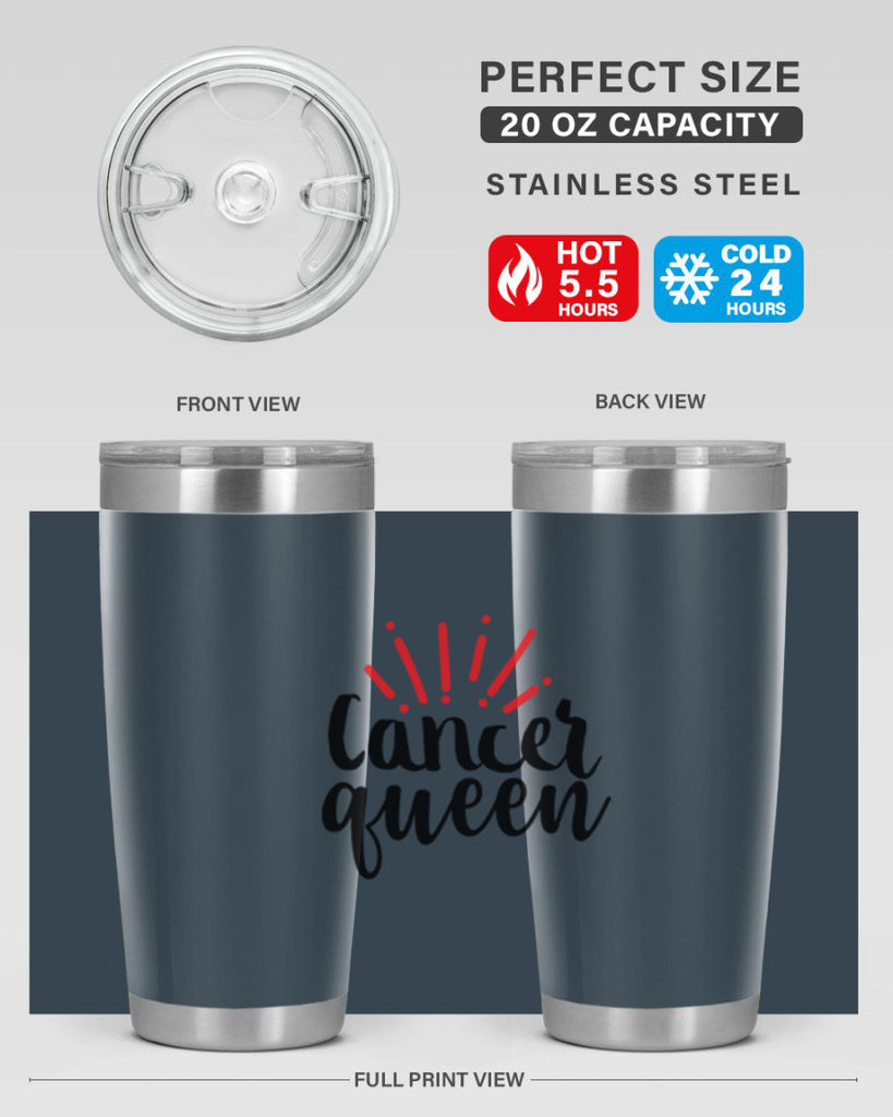 Cancer queen 149#- zodiac- Tumbler