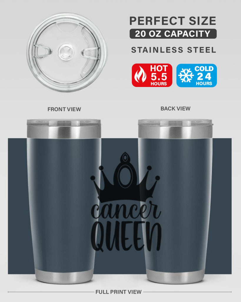 Cancer queen 160#- zodiac- Tumbler