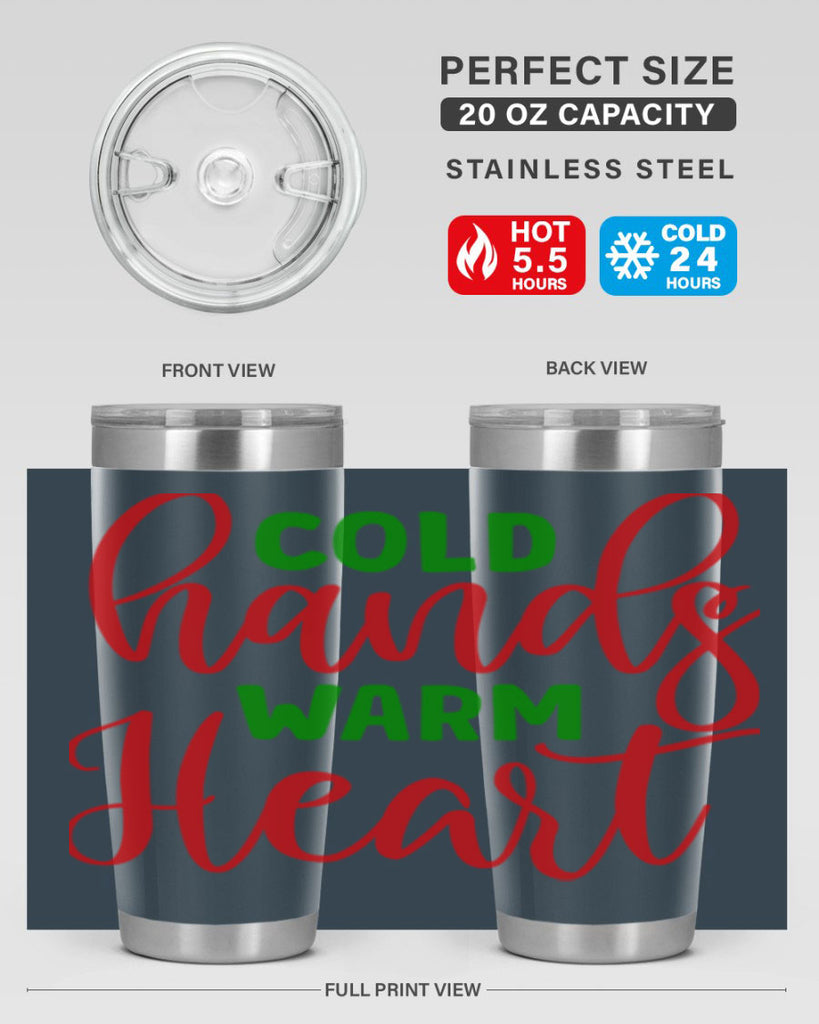 Cold Hands Warm Heart 46#- winter- Tumbler