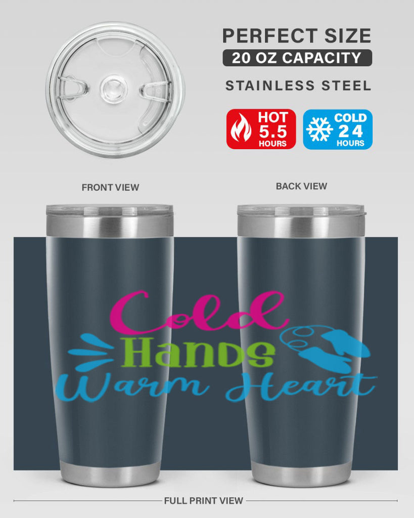 Cold Hands Warm Heart 47#- winter- Tumbler