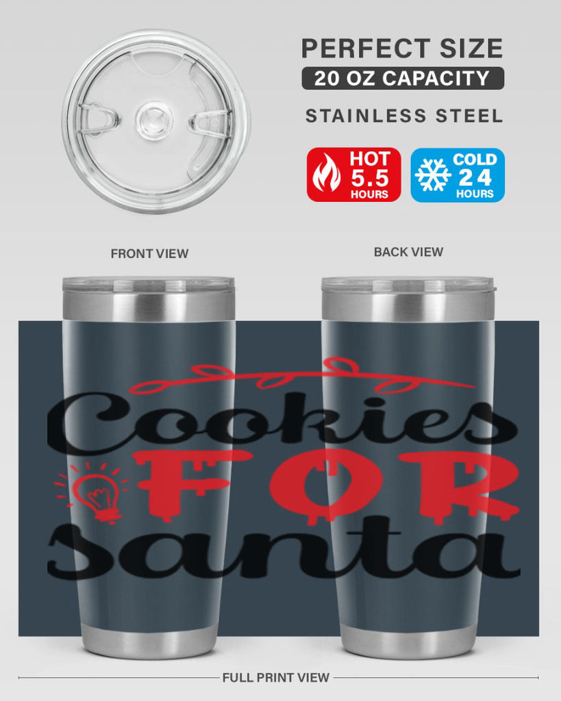 Cookies for santa 60#- winter- Tumbler