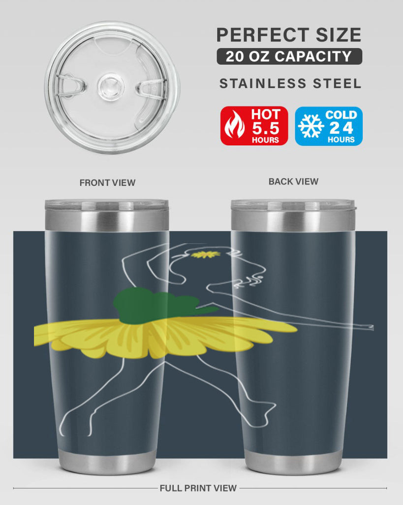 Cute Ballet Ballerino Girls Dancing Ballet 20#- ballet- Tumbler