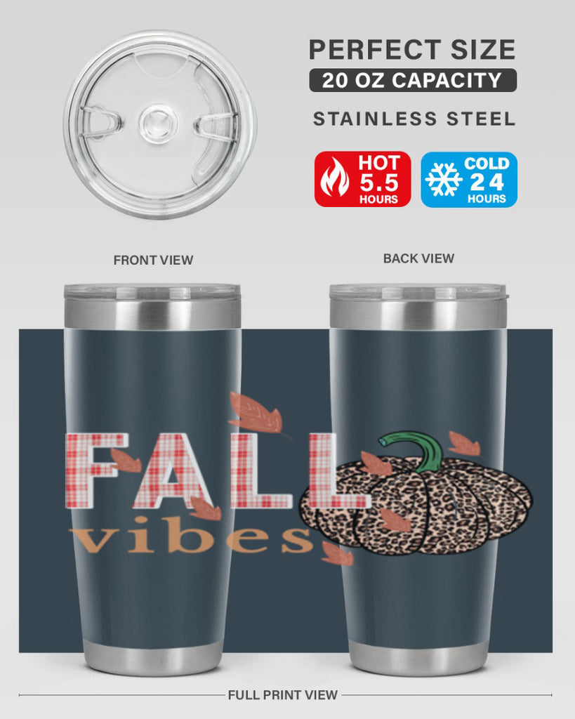 Happy Thanksgiving 252#- fall- Tumbler