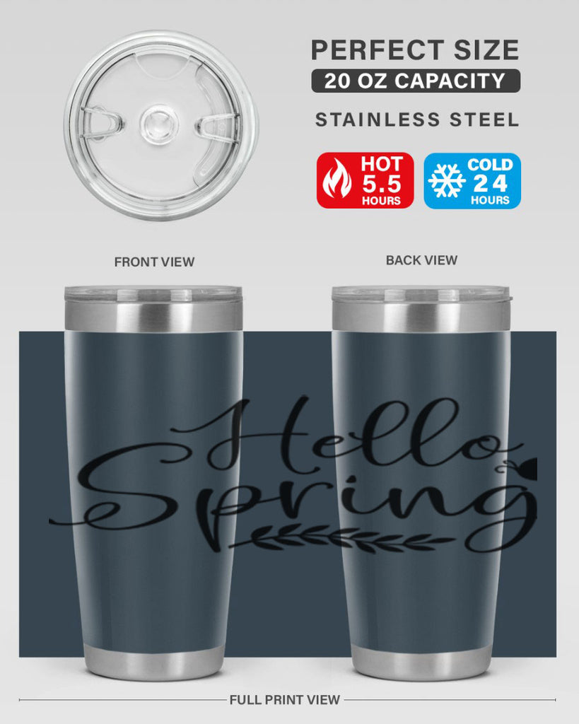 Hello spring design  222#- spring- Tumbler