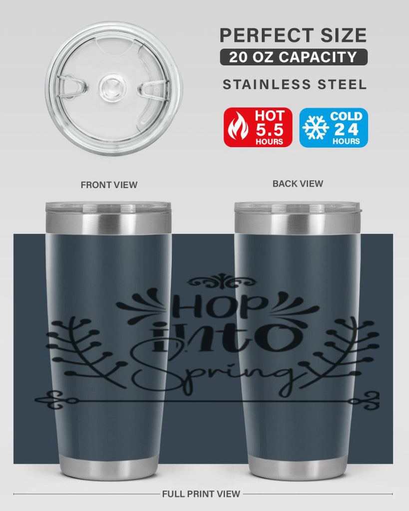 Hop into Spring 248#- spring- Tumbler