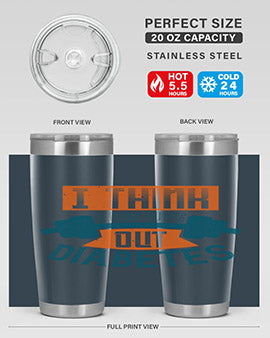 I think I can wipe out diabetes Style 30#- diabetes- Tumbler