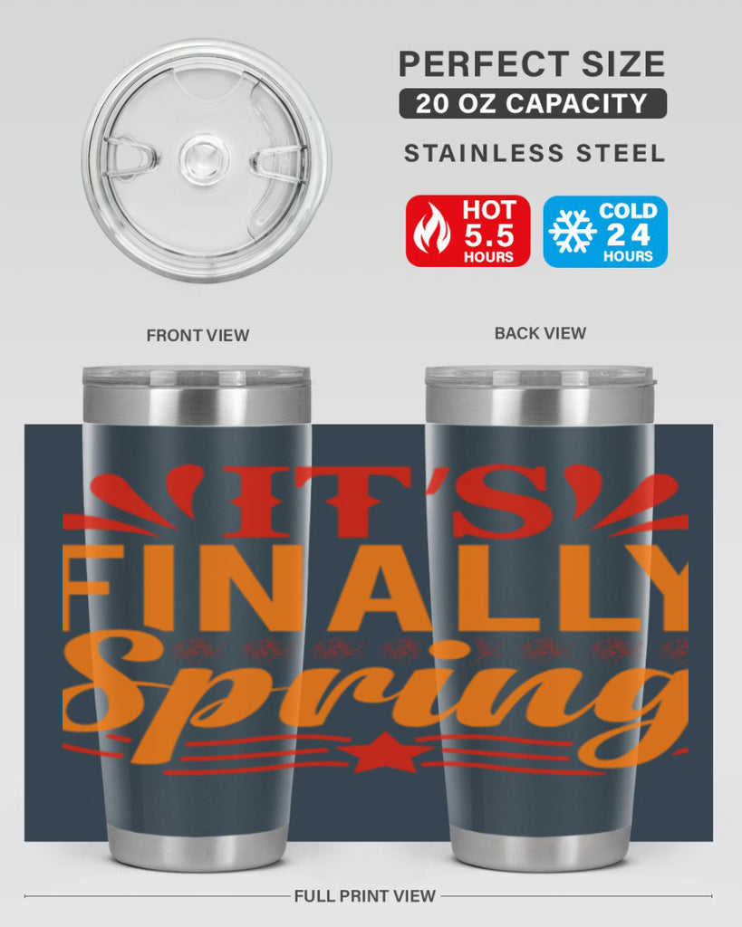 It’s finally spring 288#- spring- Tumbler