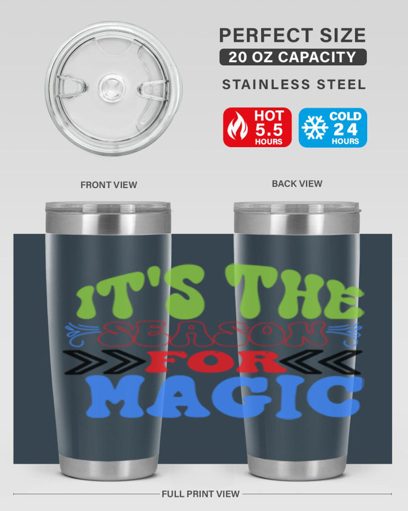 Its the season for magic 260#- winter- Tumbler