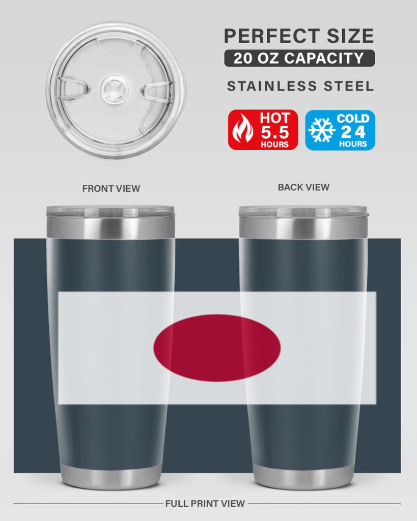 Japan 113#- world flags- Tumbler
