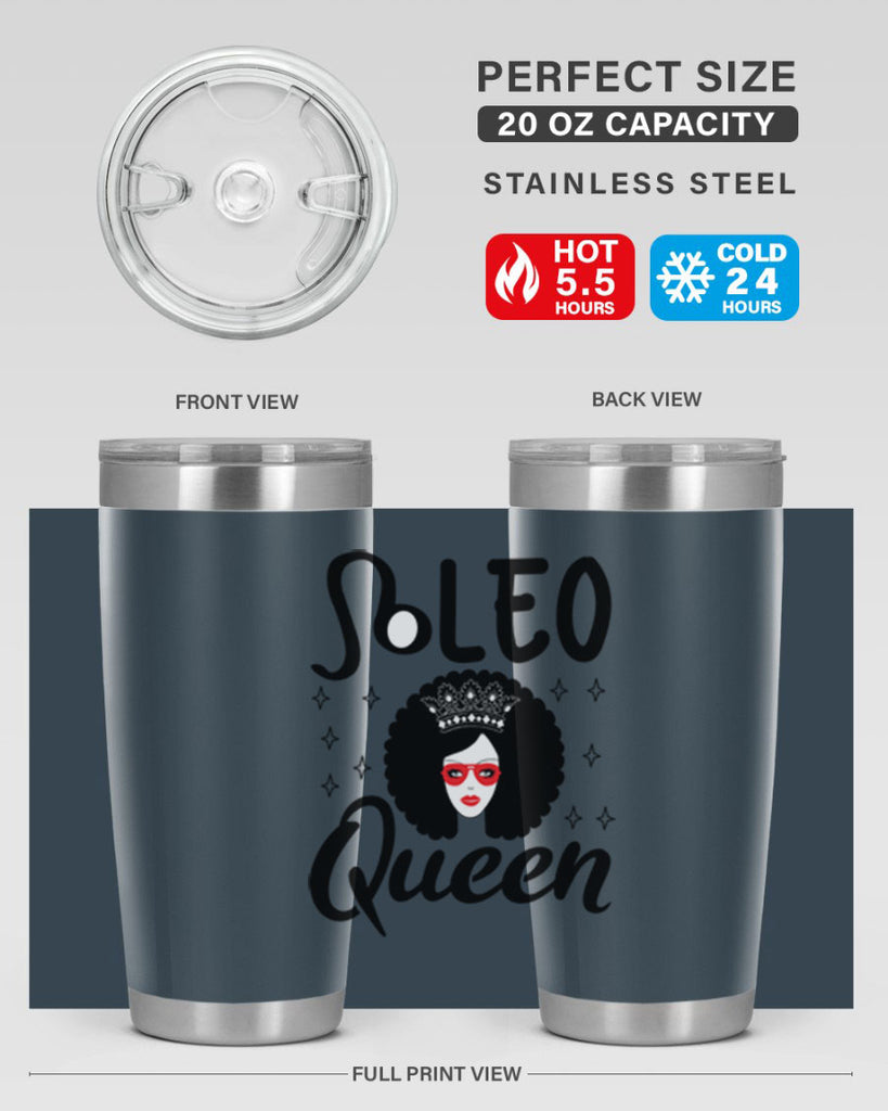 Leo queen 294#- zodiac- Tumbler
