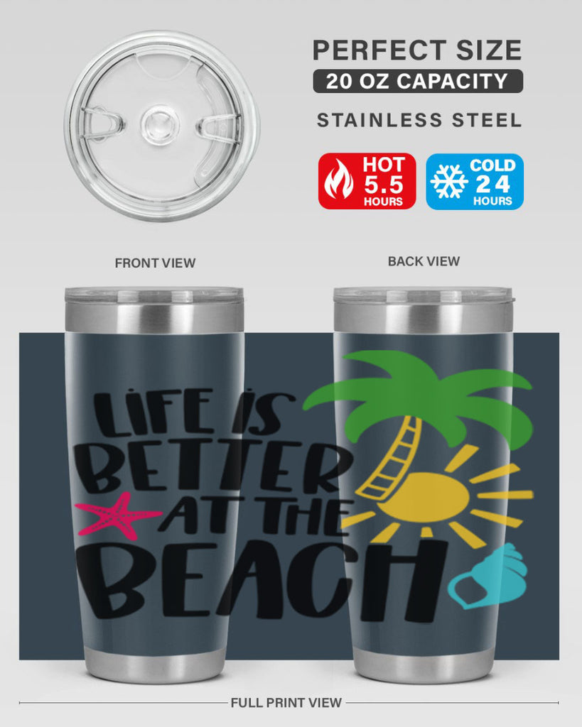 Life Is Better At The Beach Style 34#- summer- Tumbler