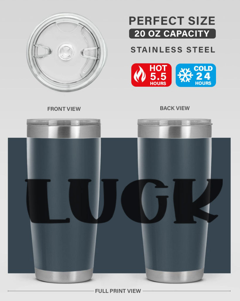 Luck Style 63#- St Patricks Day- Tumbler