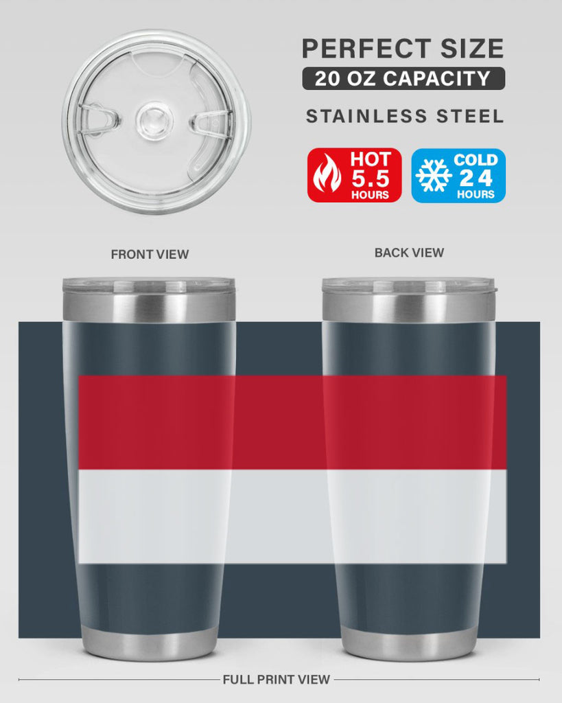 Monaco 84#- world flags- Tumbler