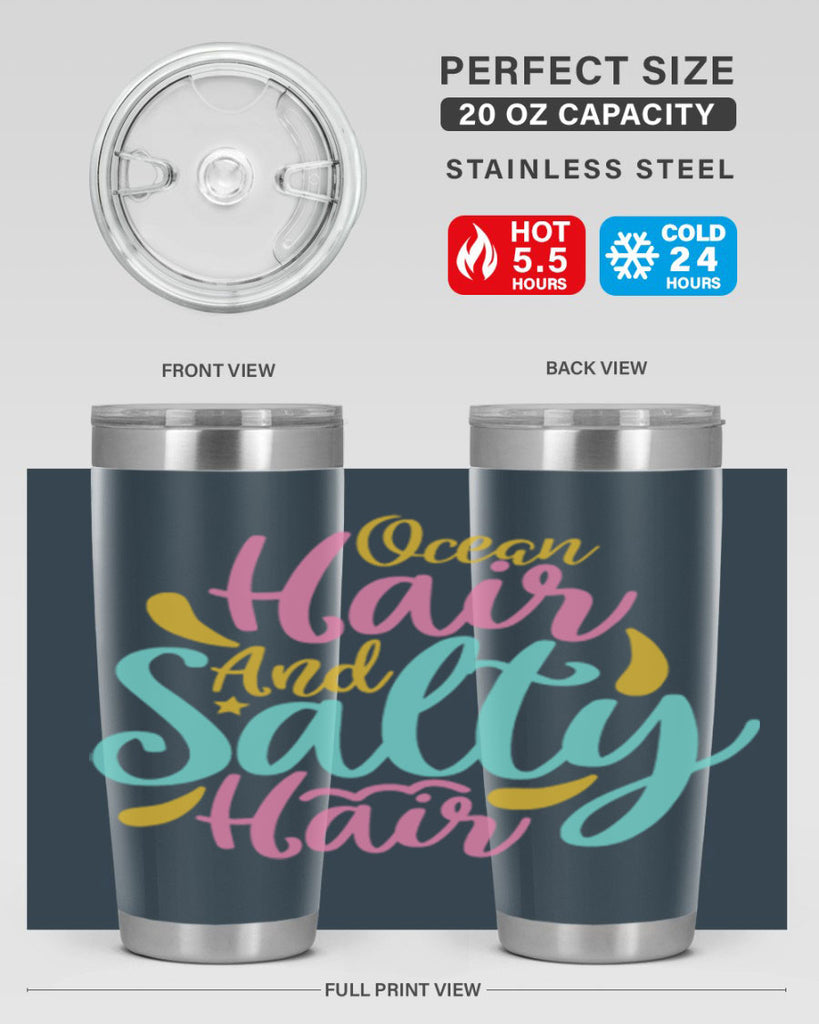 OCEAN HAIR SALTY HAIR Style 60#- summer- Tumbler